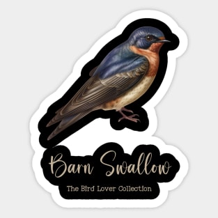 Barn Swallow - The Bird Lover Collection Sticker